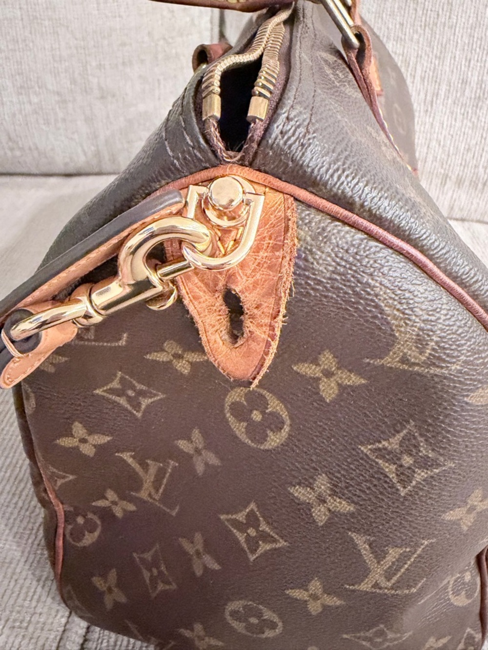 Louis Vuitton canvas Monogram speedy 30 - Picture 4 of 13